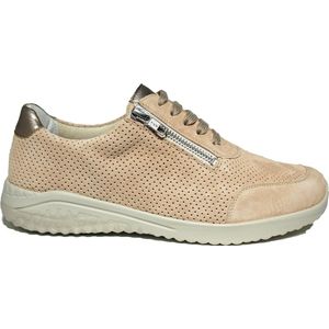 Solidus -Dames - camel - sneakers - maat 36