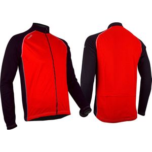 Avento Sportjack - Windbreaker - Rood/Zwart/Wit - M