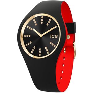 Ice Watch ICE cosmos - Black golden 021047 Horloge - Siliconen - Zwart - Ø 40 mm
