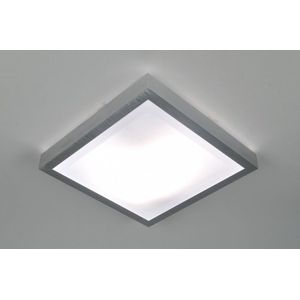 Lumidora Plafondlamp 70672 - 2 Lichts - E27 - Wit - Aluminium - Kunststof - Buitenlamp