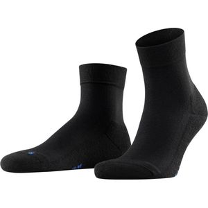 FALKE Cool Kick anatomische pluche zool functioneel garen sokken unisex zwart - Maat 35-36
