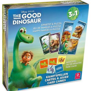 The Good Dinosaur - 3 in 1 - kwartet en memospel