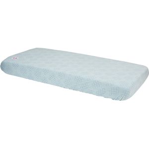 Lodger Wieghoeslaken Slumber Empire - Blauw - 40x80cm - Dubbellaags