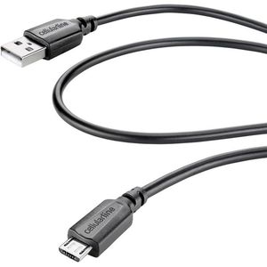 Cellular Line Laad+Datakabel Micro Usb 1m