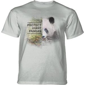 T-shirt Protect Giant Panda Grey KIDS S