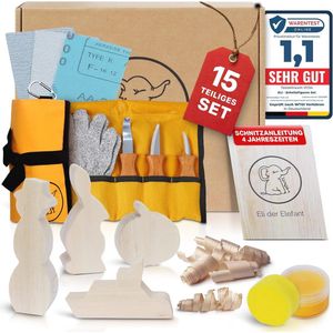 Snijset voor Kinderen vanaf 6 Jaar - Creatief Snijden met Snijbestendige Handschoenen