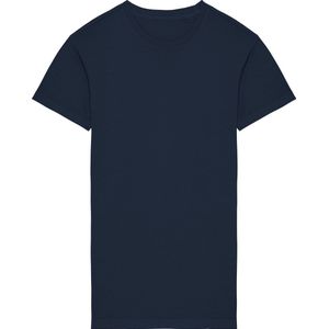 Milieubewuste oversized T-shirtjurk dames Washed Navy Blue - XXL