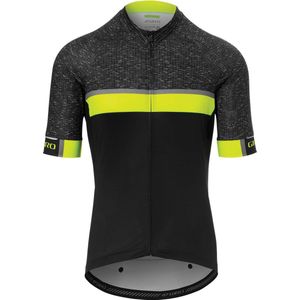 Giro Fietsshirt - Maat S  - Mannen - Zwart/Geel