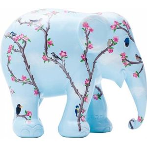 Blossom & Birds 20 cm Elephant Parade Handgemaakt Olifantenstandbeeld