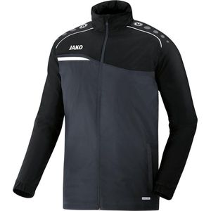 Jako - Rain jacket Competition 2.0 - Rain jacket Competition 2.0 - 128 - antraciet/zwart