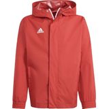 adidas Performance Entrada 22 All-Weather Jack - Kinderen - Rood- 164