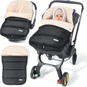 Voetenzak voor Baby Autostoeltje - Instelbare Winter Voetenzak met Waterdichte Stof