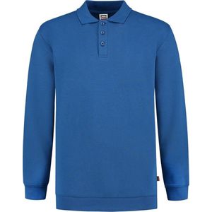 Tricorp Polo Sweater Boord 60°C Wasbaar 301016 Koningsblauw - Maat XL