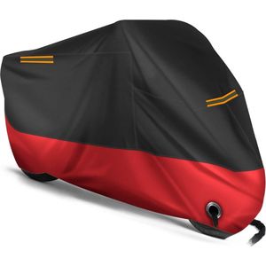 Motorhoes | Premium kwaliteit, XXXL (265 cm x 105 cm x 125) Geschikt voor Binnen en Buiten – Scooterhoes Waterdicht – Windscherm - Scooter.