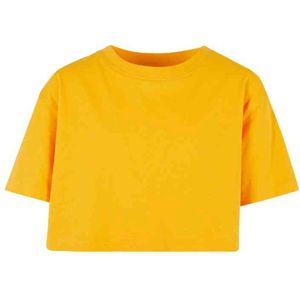 Urban Classics - Short Kimono Crop top - Kids 110/116 - Oranje