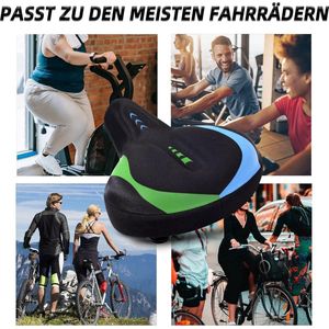 Fietszadel comfortabel voor dames & heren