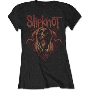 Slipknot - Evil Witch Dames T-shirt - met rug print - S - Zwart