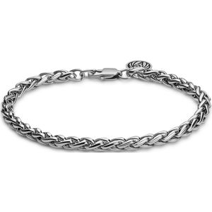 Lucleon - Heren - Roestvrij Staal Armband - Staal