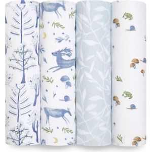 Aden + Anais classic swaddle Organic 4 pack Outdoors