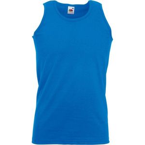 Fruit Of The Loom Heren Atletisch Mouwloos Hemd / Tanktop (Royaal Blauw)