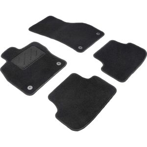 Walser Naaldvilt Velours voetmatten geschikt voor VW Golf VII/VII Variant/Alltrack VII Variant 2012-03/2021, Golf VIII/VIII Variant/Alltrack VIII 2019-Vandaag