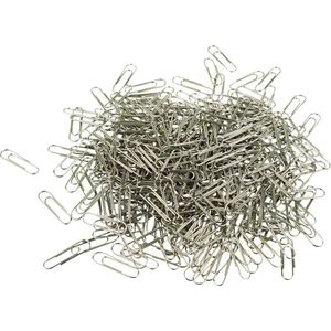 Paperclips, L: 28 mm, 1000 stuk/ 1 doos