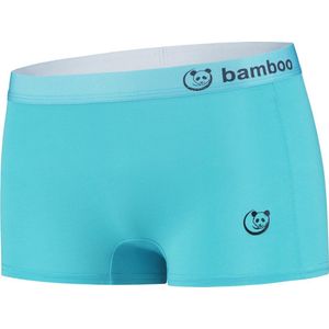 B.Bocelli - Bamboe Boxershort - Dames - Aqua - Maat XL
