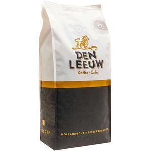 Den Leeuw Koffiebonen WIT 1 KG - Hollandse Smaak Koffie - Koffiebonen