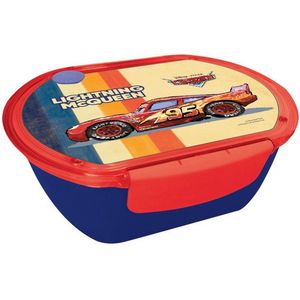 Disney Broodtrommel Cars Junior 680 Ml Donkerblauw/rood