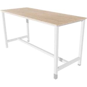 Schaffenburg Sta Tafel - Domino Basic 180 x 80 lindb. eik - wit frame