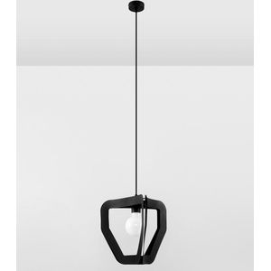 Sollux Lighting - Hanglamp TRES zwart
