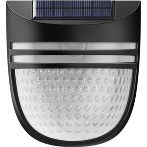 Groenovatie LED Solar Wandlamp - Op Zonne-Energie - 100 x 110 x 57 mm - IP65 - Schemersensor