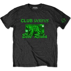 Bebe Rexha - Club Sacrifice Heren T-shirt - S - Zwart