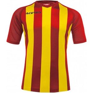Acerbis Sports JOHAN STRIPED S/SL JERSEY (Sportshirt) RED/YELLOW L