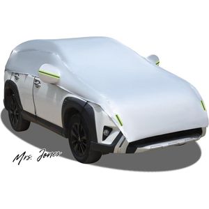 Mrs. Jones Autohoes halfafdekking waterdicht vuilafstotend stofdicht sneeuwbestendig uv-bescherming SUV-waterdicht autohoes .