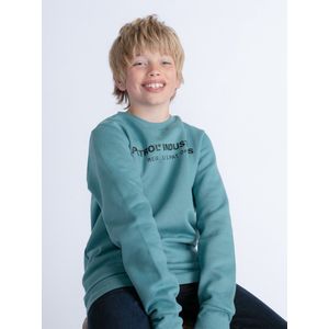 Petrol Industries - Jongens Logo Sweater DeKalb - Blauw - Maat 116