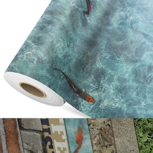 Karat Vloerbedekking - PVC vloeren 3D - Koi - 100 x 300 cm