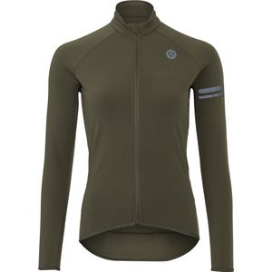 AGU Thermo Fietsshirt Lange Mouwen Essential Dames - Groen - XXL