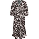 ONLY - Maat S - OLMOLIVIA 3/4 WRAP MIDI DRESS WVN Dames Jurk