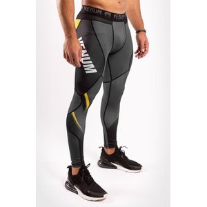 Venum ONE FC Impact Compression Tights Legging Grijs Geel