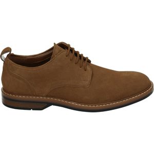 Clarks ALDWIN LACE - CasualHeren sneakersHeren veterschoenVrije tijdsschoenen - Kleur: Cognac - Maat: 42.5