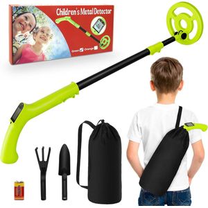 Verstelbare metaaldetector voor kinderen - Waterdichte en lichte metaaldetector met hoge nauwkeurigheid (24""-35"")
