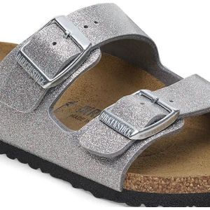 Birkenstock Arizona Kids Birko-Flor Sparkling Light Silver