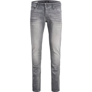 JACK & JONES Glenn Icon loose fit - heren jeans - grijs denim - Maat: 27/32