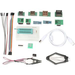 TL866II Universeel EEPROM Programmeur Eprom Programmer Plus EEPROM FLASH 8051 AVR MCU GAL PIC met 10 Adapter
