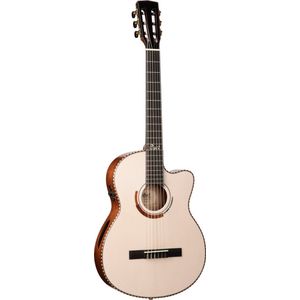 CORT COSOLWBLC Klassieke gitaar,SOLENCANTO Nylon,White BlondeGloss,voorversterke