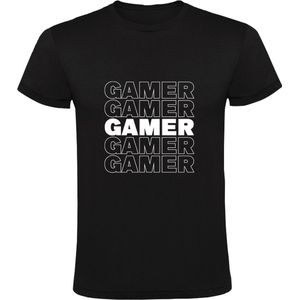 Gamer Heren T-shirt | Joystick | Controller | Game Console | Computerspel | Game Computer | Videogame | Videospel