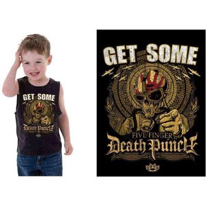 Five Finger Death Punch - Get Some Mouwloos Shirt Kinderen - Kids tm 12 jaar - Zwart