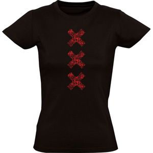 XXX 14 Dames T-shirt - amsterdam - xxx - 020