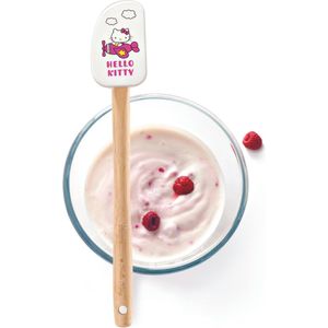 Silicone Zone Hello Kitty Spatel - Wit